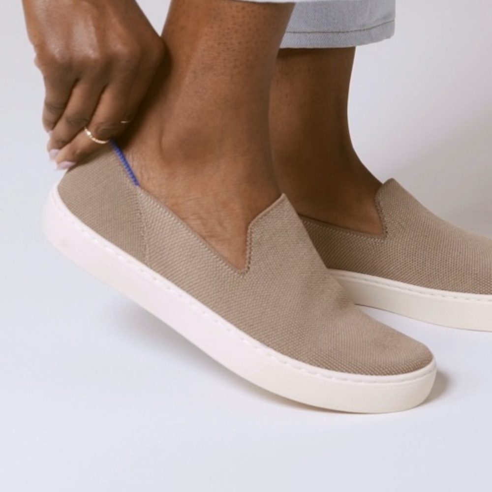 Rothy’s the original city sneakers in latte 11 tan comfortable